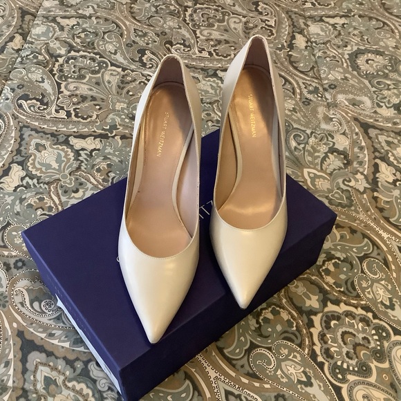 NWB Stuart Weitzman Legend Bone Butter Calf 9.5 M - Picture 4 of 7